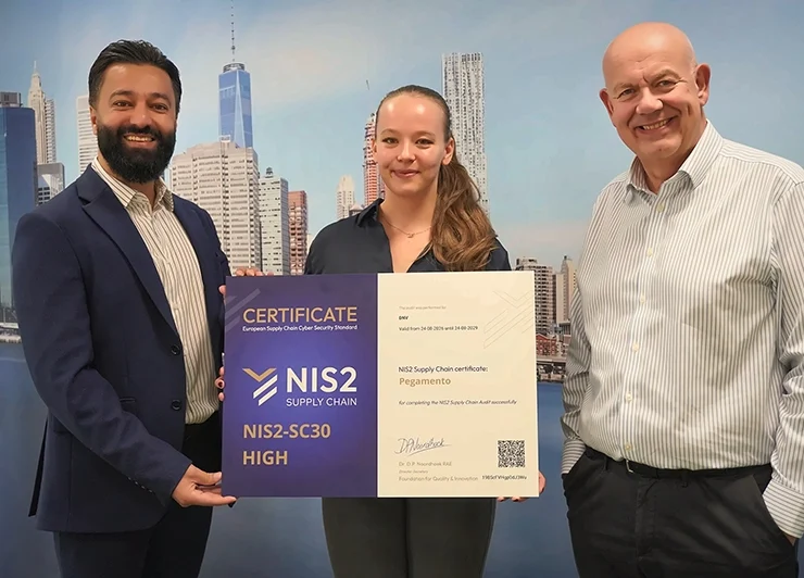 Uitreiking van certificaten met DNV en Pegamento